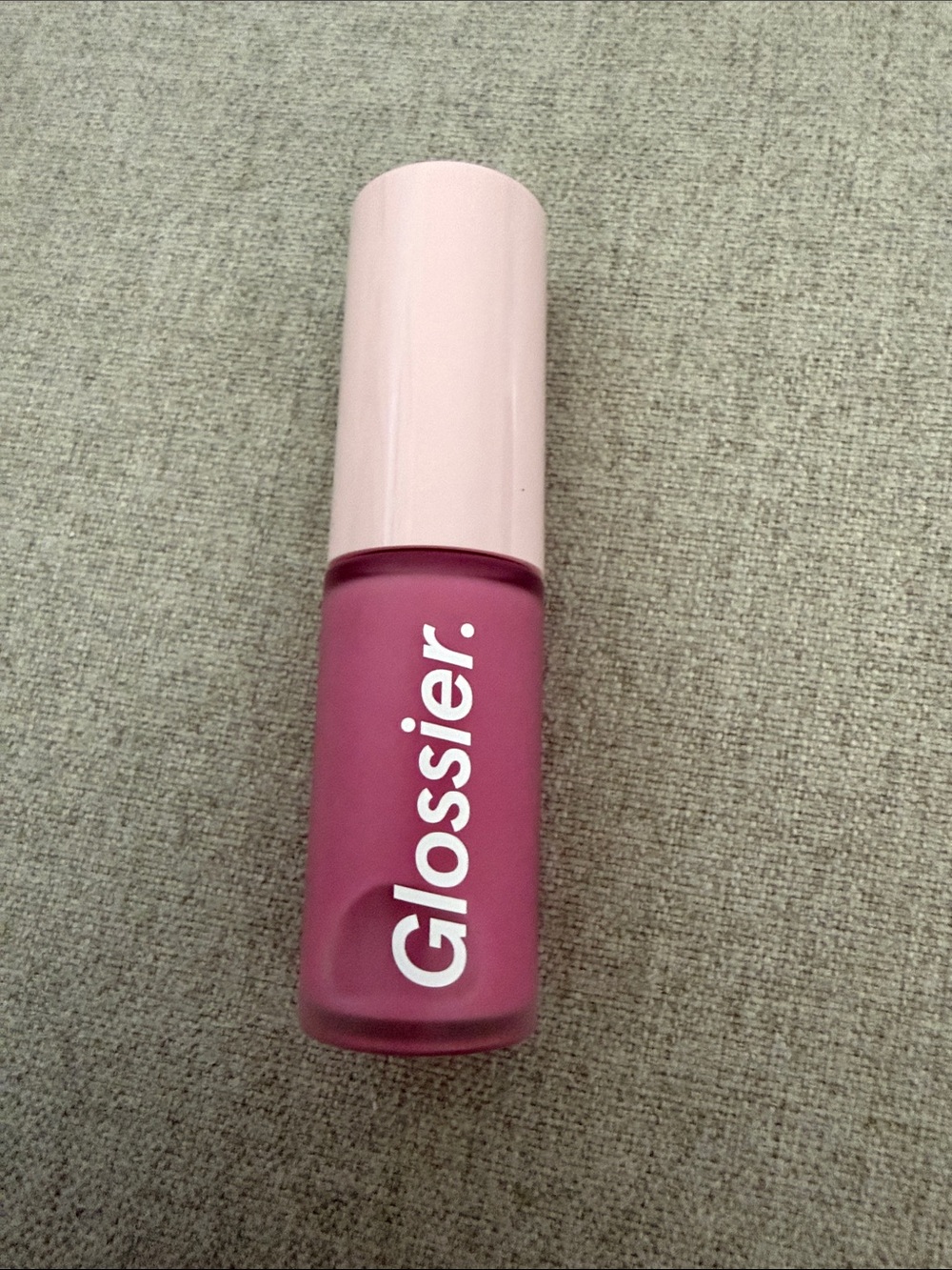 Glossier Lip glaze in frosty new